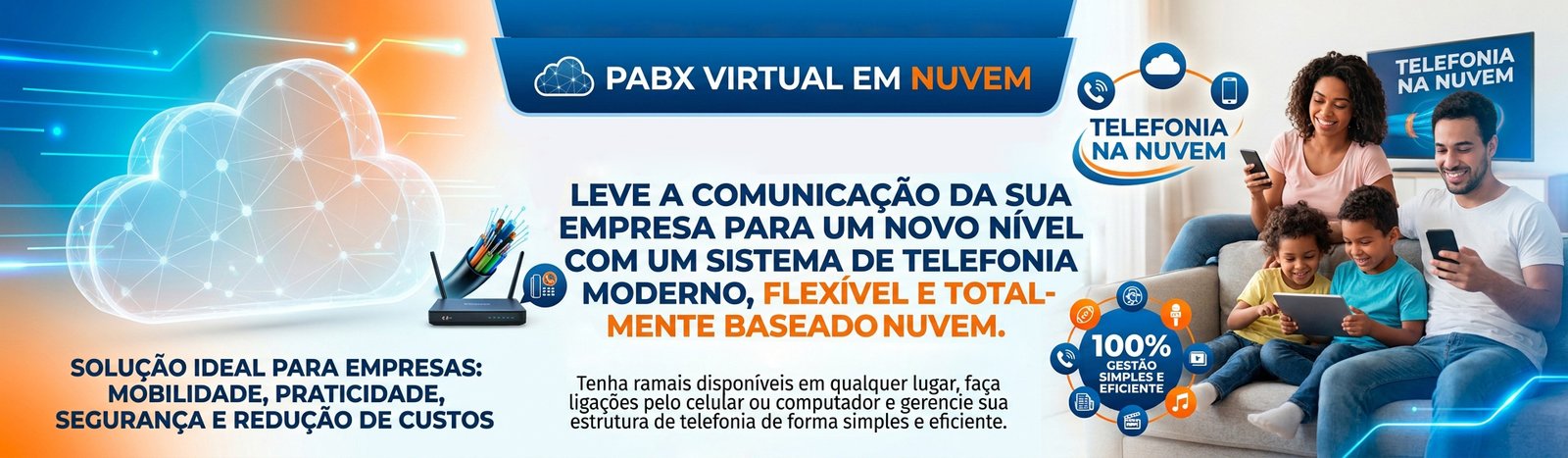 Leve a comunicação da sua empresa para um novo nível com um sistema de telefonia moderno.